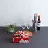 Cotton Furoshiki (70 cm) - Reversible Japanese Apricot Red/Green