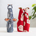Cotton Furoshiki (70 cm) - Reversible Japanese Apricot Red/Green