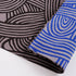 Cotton Furoshiki (100 cm) - Reversible Knot Dark Gray/Blue