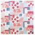 Cotton Furoshiki (150 cm) - Haregi-Tsutsumi Hana-Zukushi Red