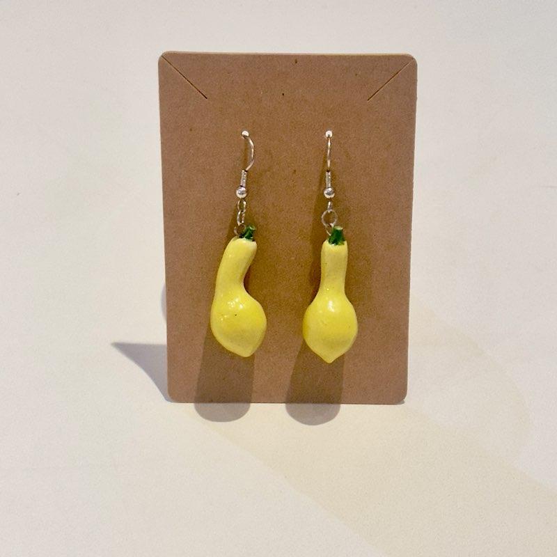 Ceramic Fruit/Veggie Earrings