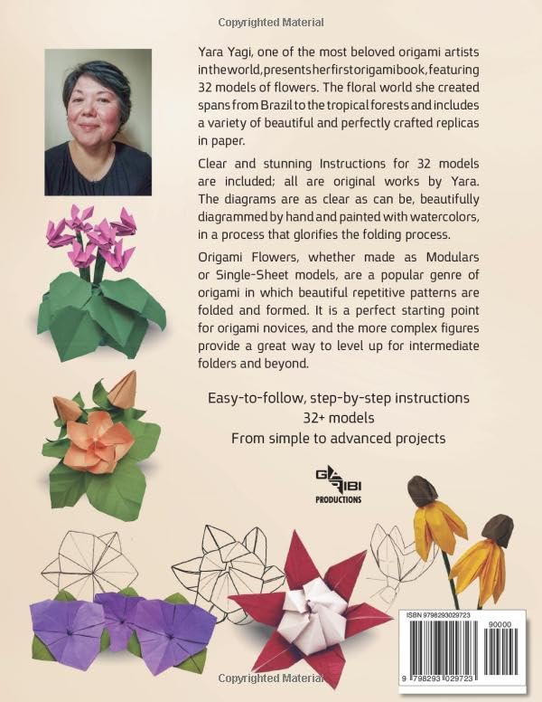 Origami Flora: A Hand-Drawn Guide to Flower Folding