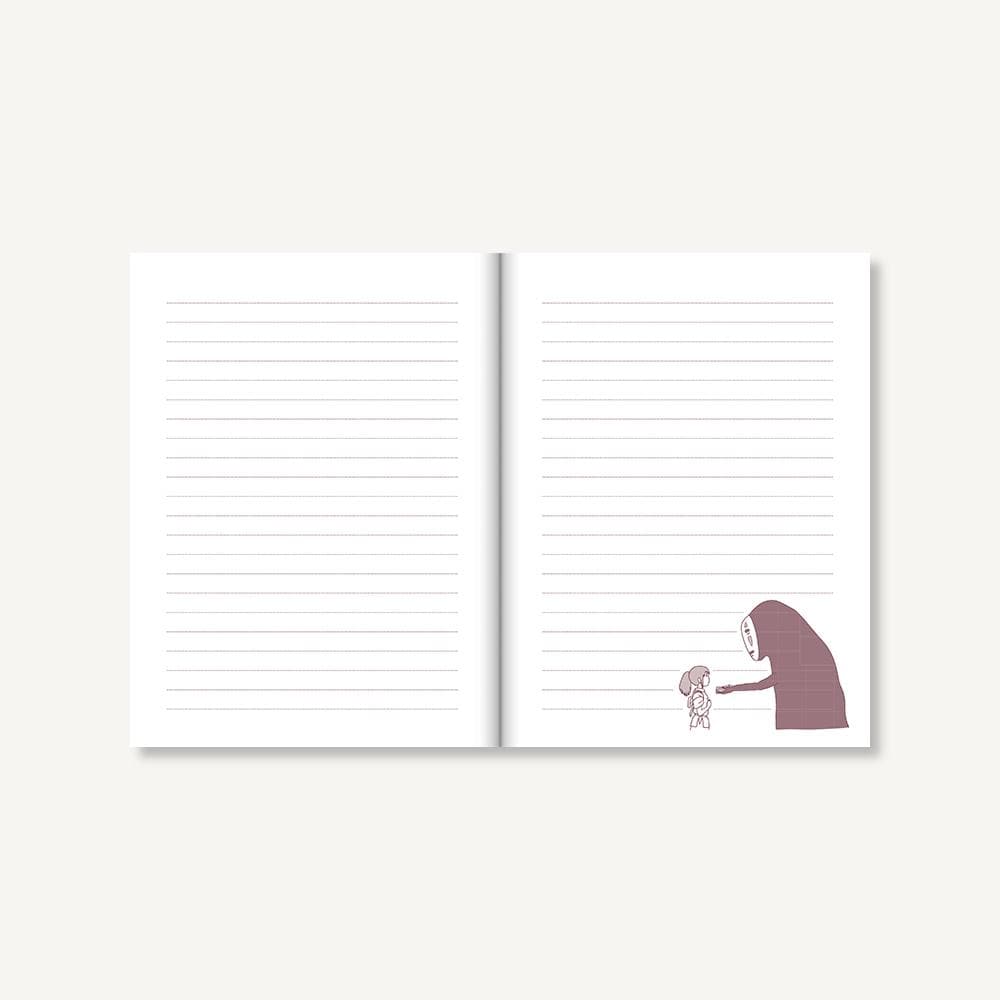 Spirited Away : No Face Plush Journal