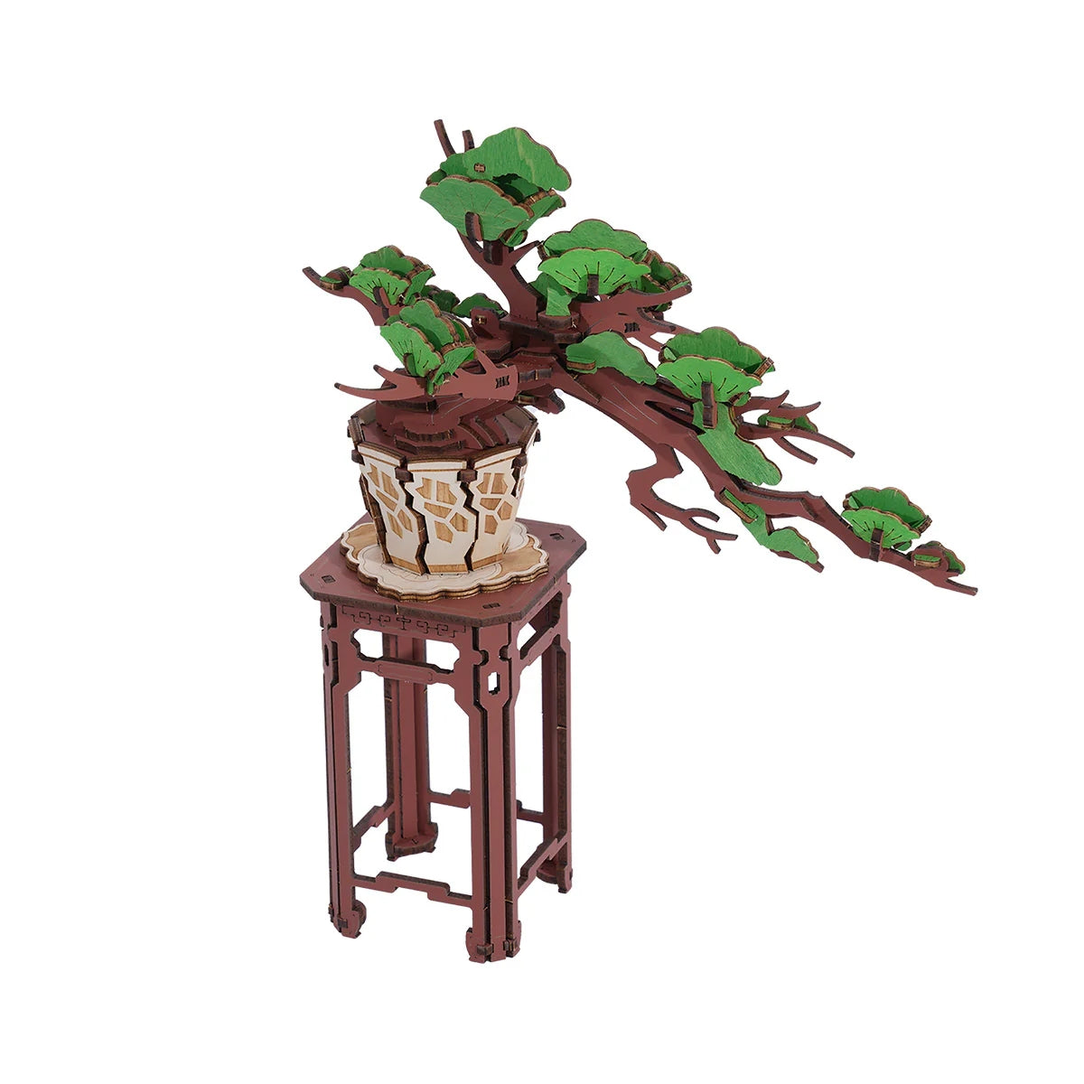 paper bonsai tree Evergreen Pine Bonsai 3D Puzzle Kit – Paper Tree