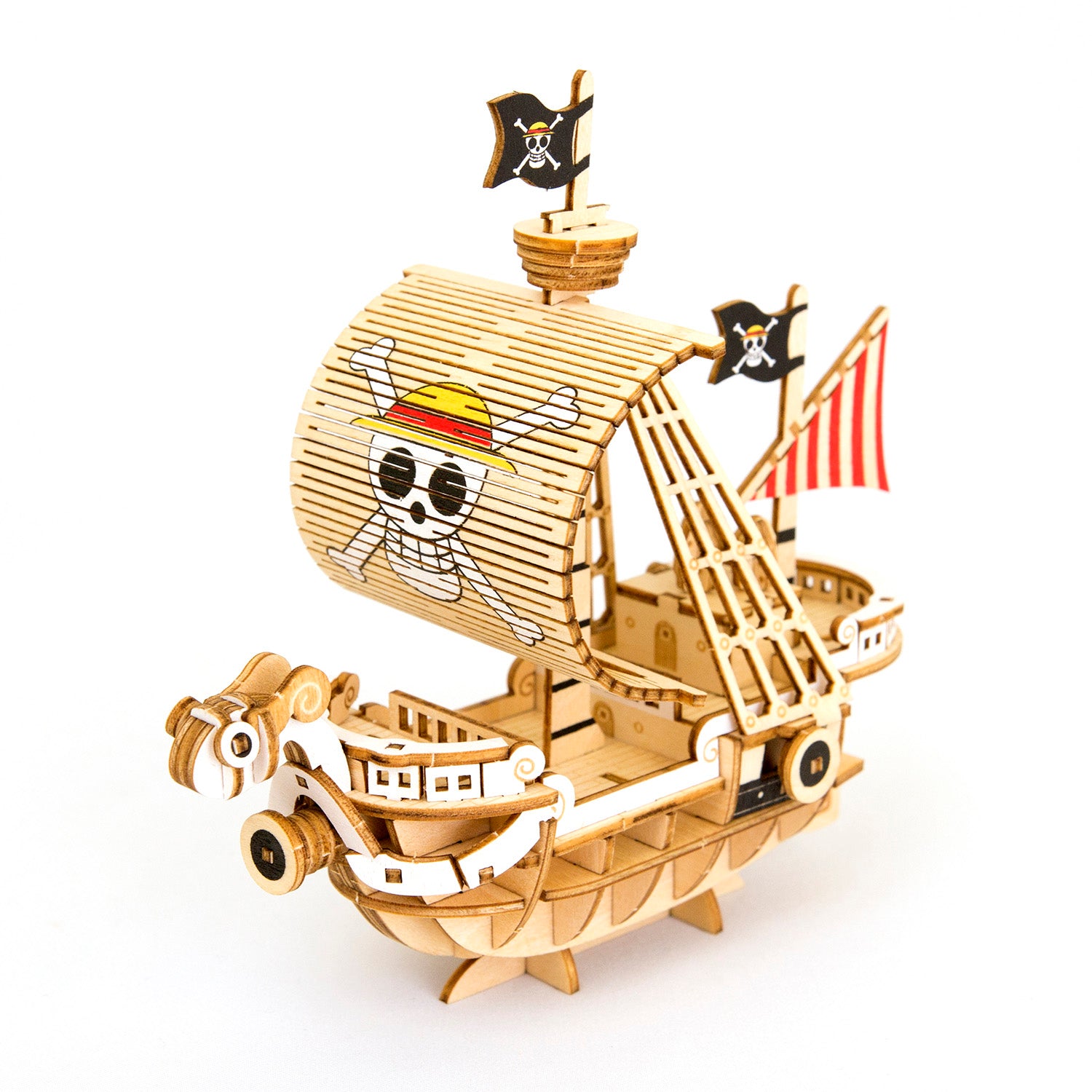 Ki-gu-mi One Piece Wooden Ship Model