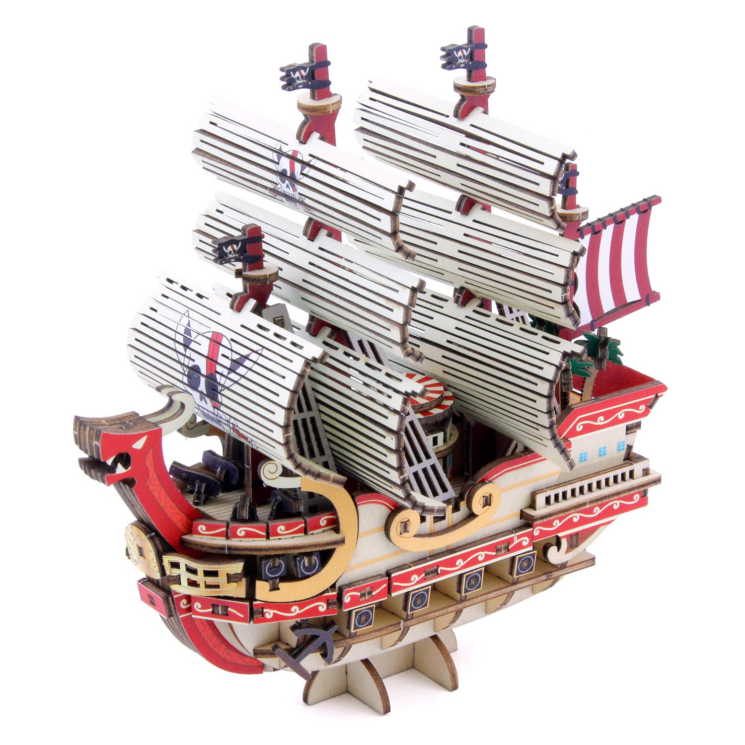 Ki-gu-mi One Piece Wooden Ship Model