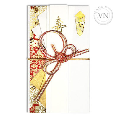 money tree envelopes Red and Gold Momi Noshi Celebration Money Envelope