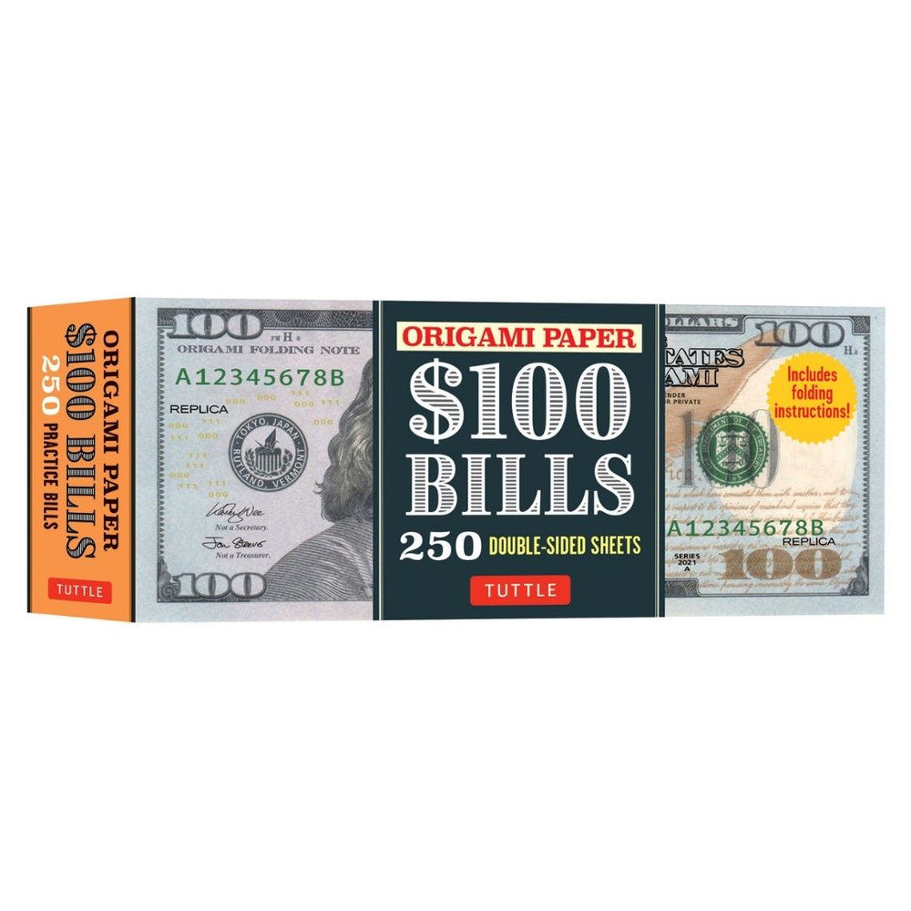 Origami Paper Hundred Dollar Bills