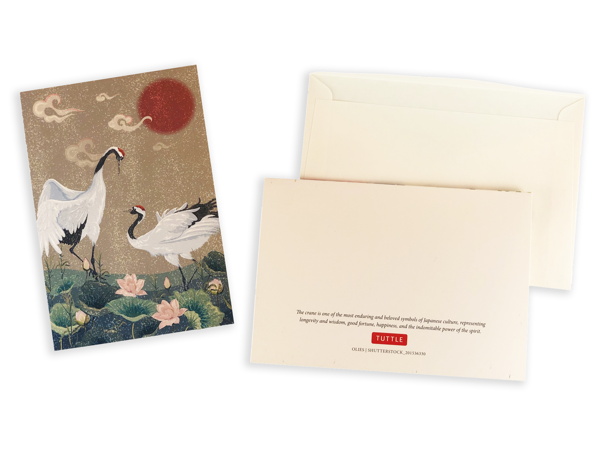 Japanese Cranes Note Cards