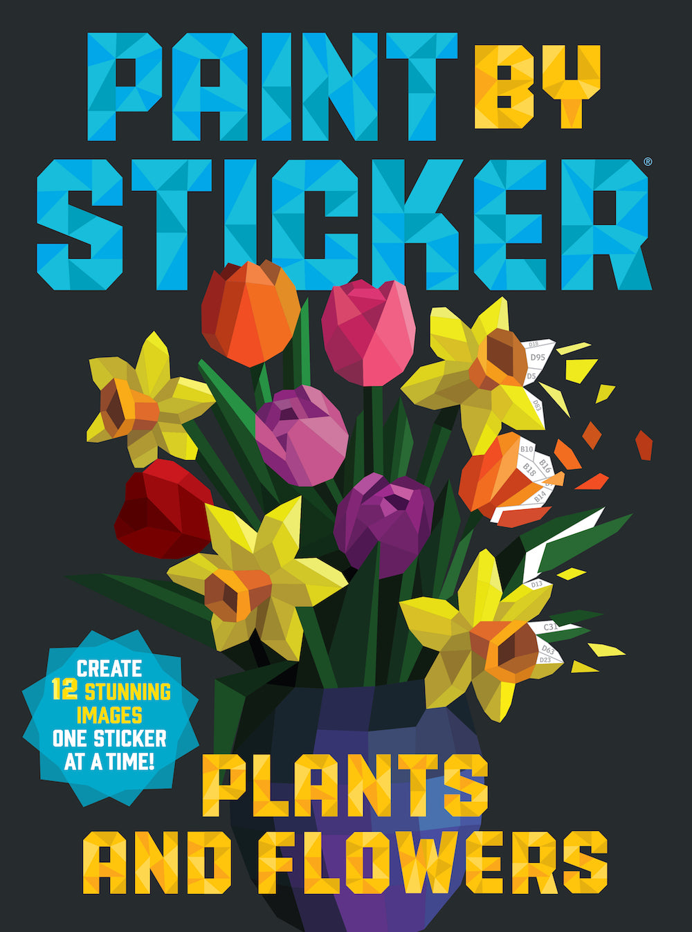 Paint By Sticker - Plants and Flowers