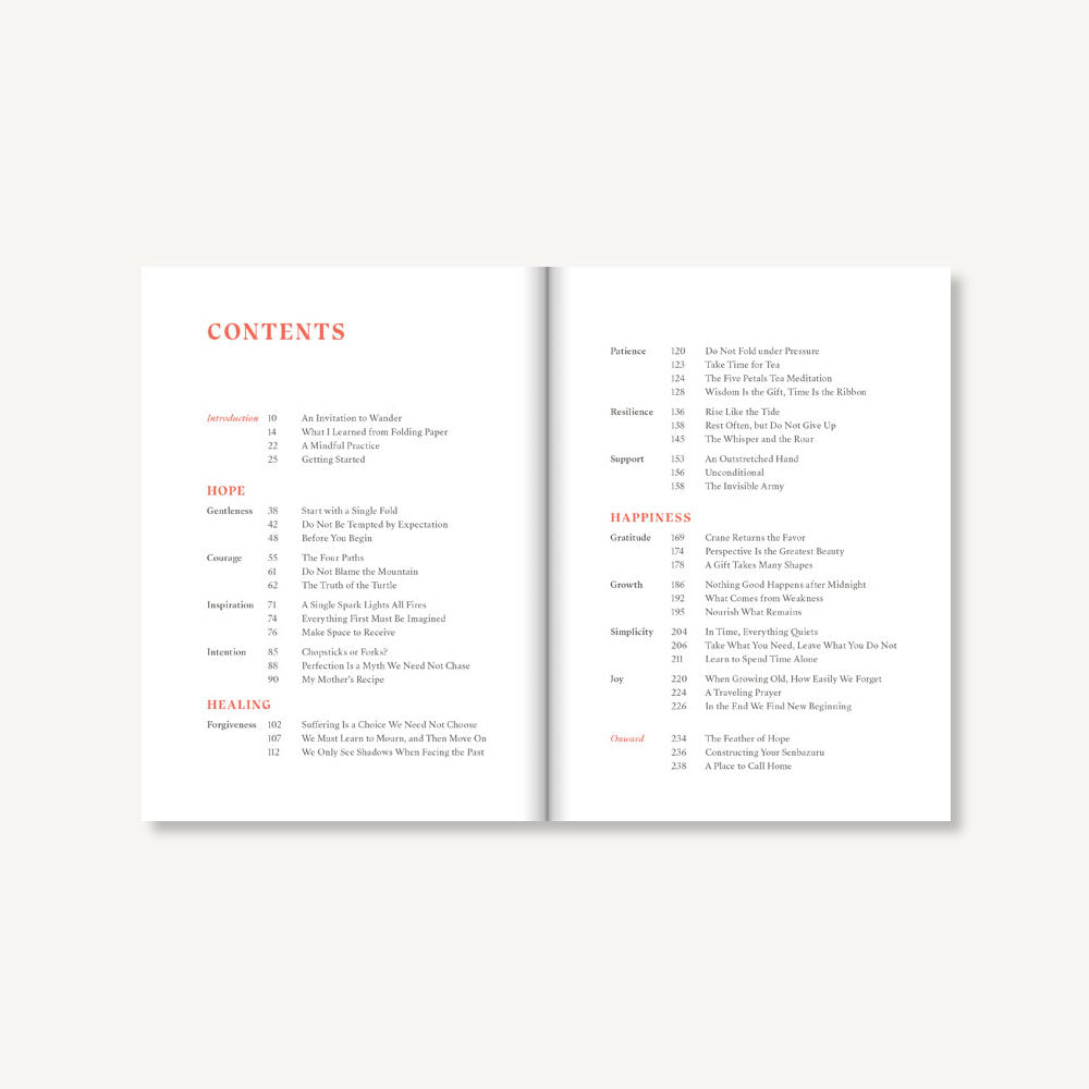 Senbazuru: One Thousand Steps to Happiness, Fold by Fold