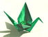 Green Foil Origami Paper