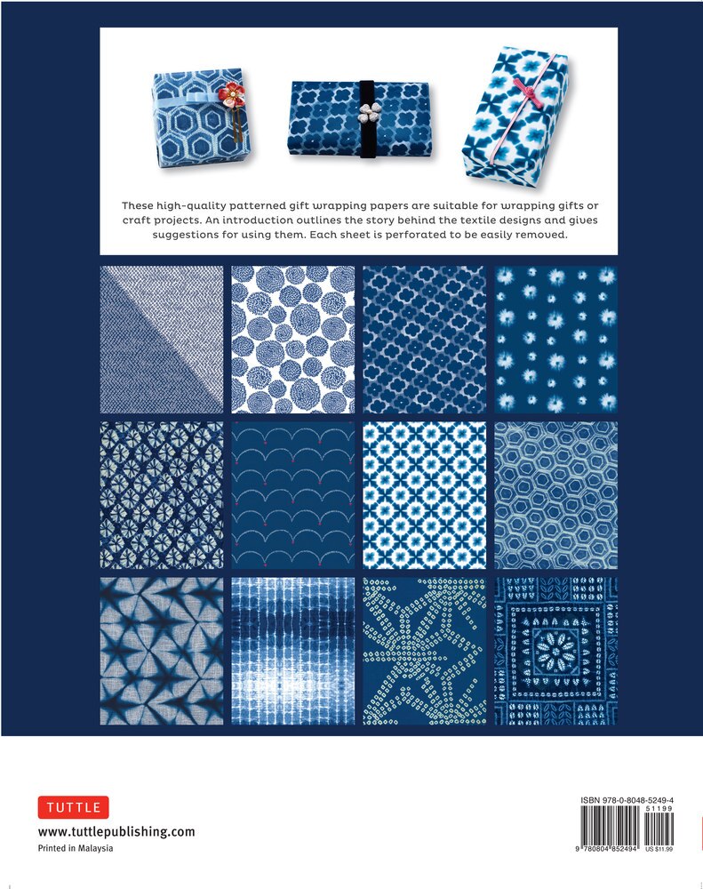 Japanese Shibori Gift Wrapping Papers