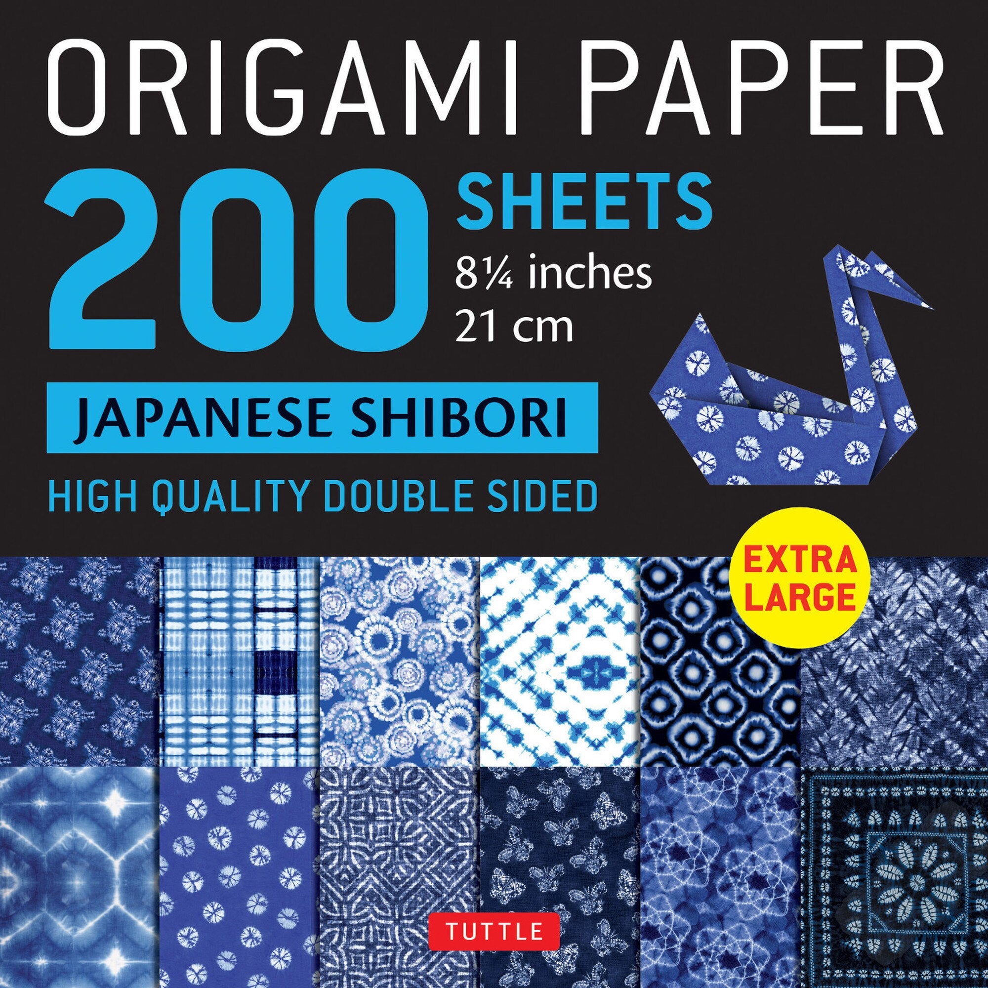 Large 200 Sheets Japanese Shibori Patterns Origami Paper – Paper Tree - The  Origami Store