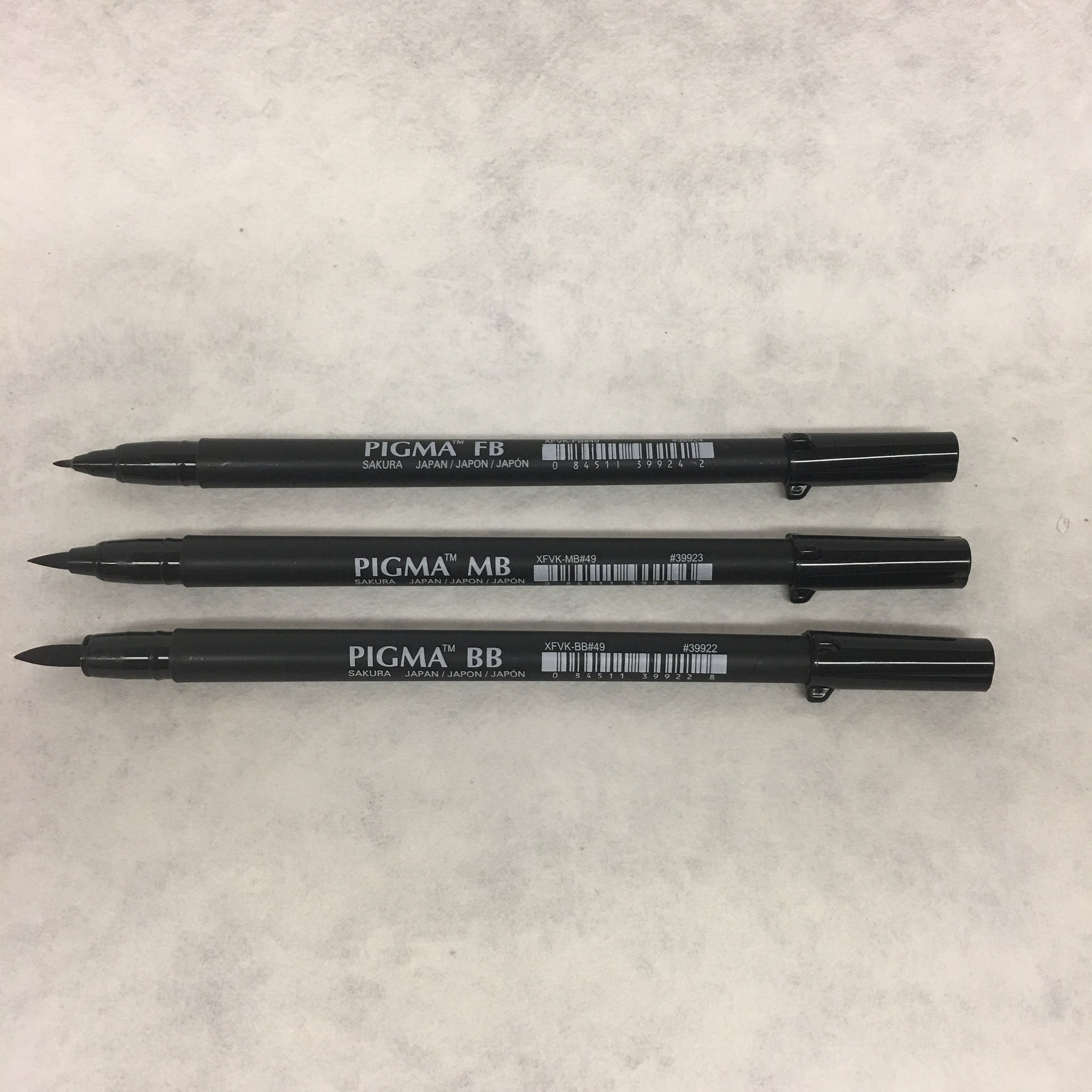 Pigma Professional Black Brush Pen – Paper Tree - The Origami Store