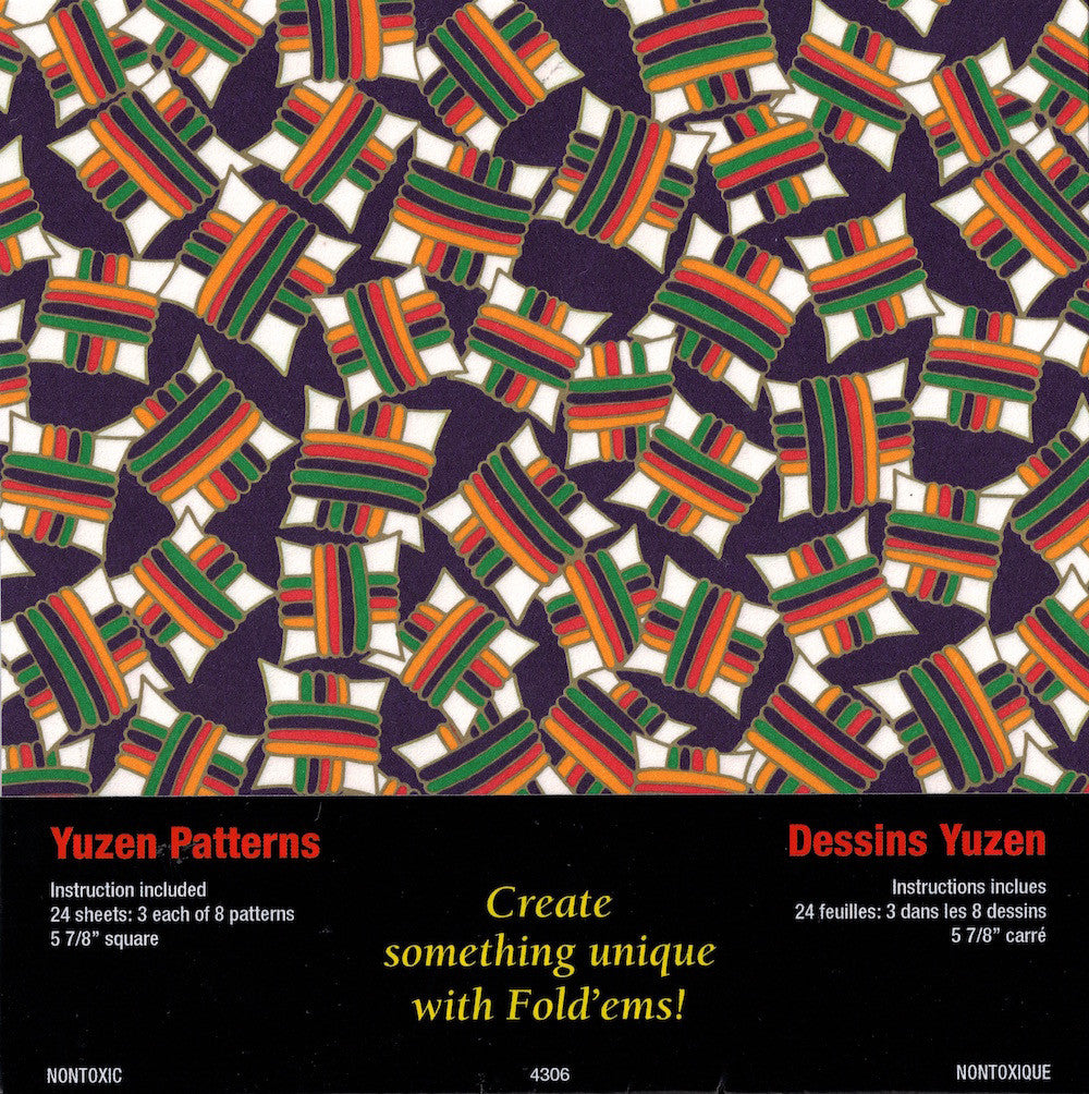 Yuzen Pattern Origami Paper