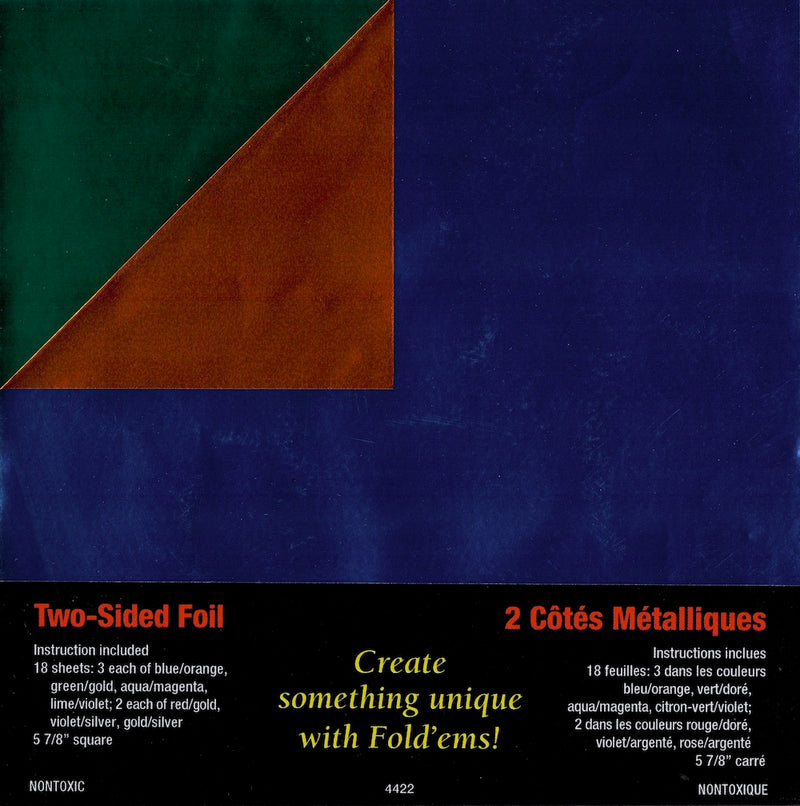 TwoSided Foil Origami Paper Paper Tree The Origami Store