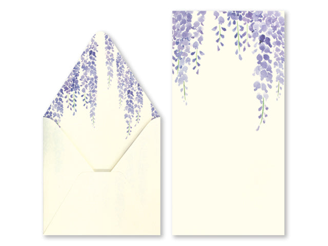 Flower and Birds Letter Set