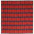 Aquadrop Water-repellent Furoshiki (70 cm) - Heart Vine Vermillion