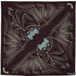 Aquadrop Water-Repellant Furoshiki (70 cm) - Hanging Cochae | Bat - Dark Brown