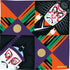 Cotton Furoshiki (48 cm) - Fuku Cochae | Kabuki Black