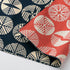 Cotton Furoshiki (48 cm) - Reversible Pine Navy Blue/Red