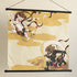 Cotton Furoshiki (48 cm) - Fujin Raijin | Auspicious Cloud Beige