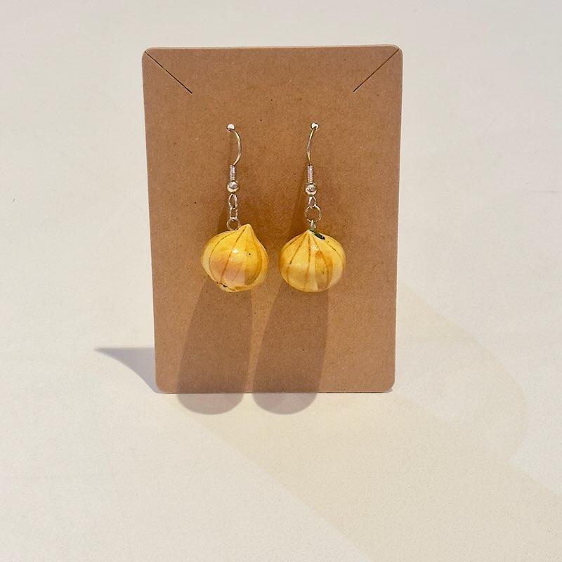 Ceramic Fruit/Veggie Earrings