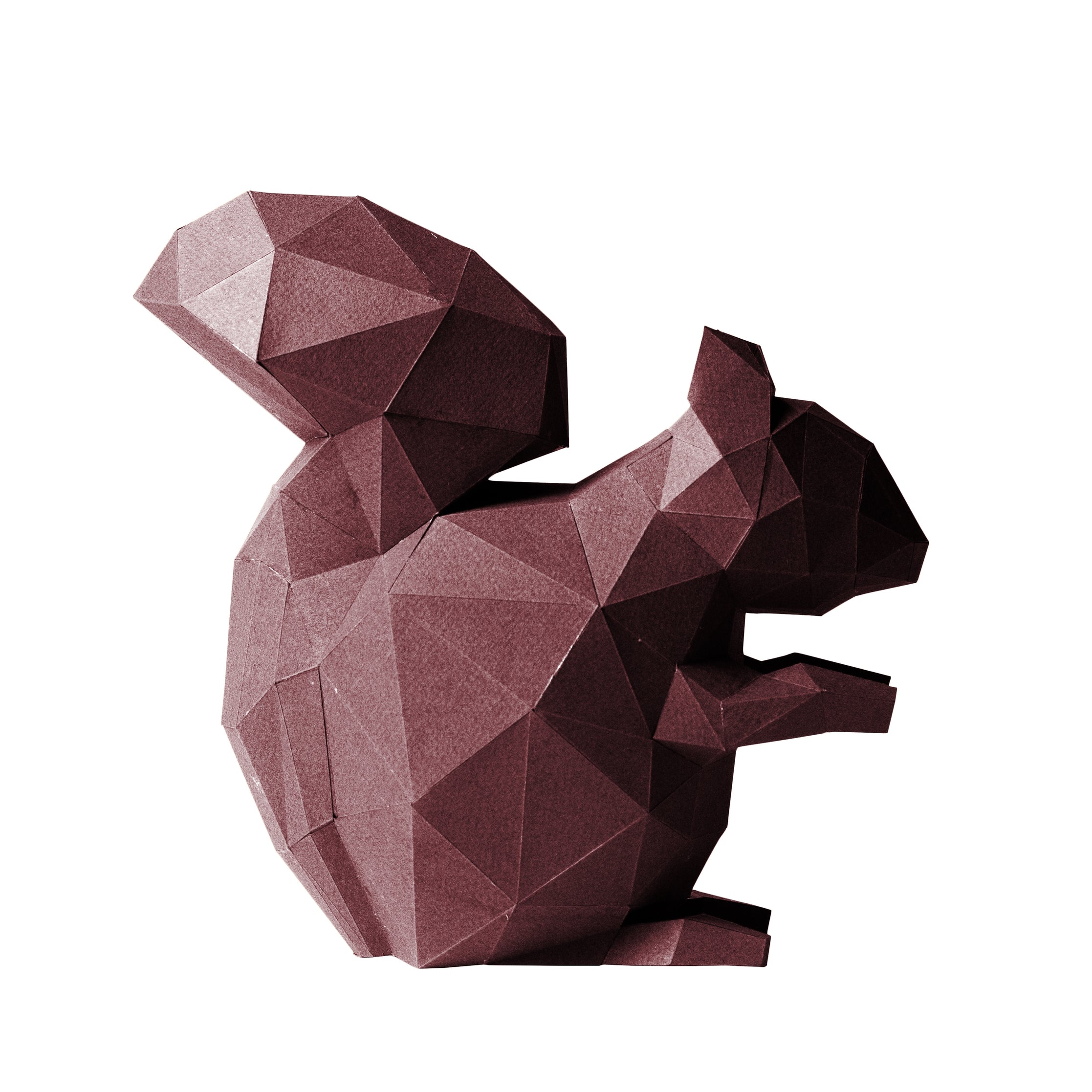 3D Papercraft Standing Art Kit - Squirrel