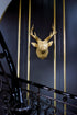 3D Papercraft Wall Art Kit - Gold Deer Head