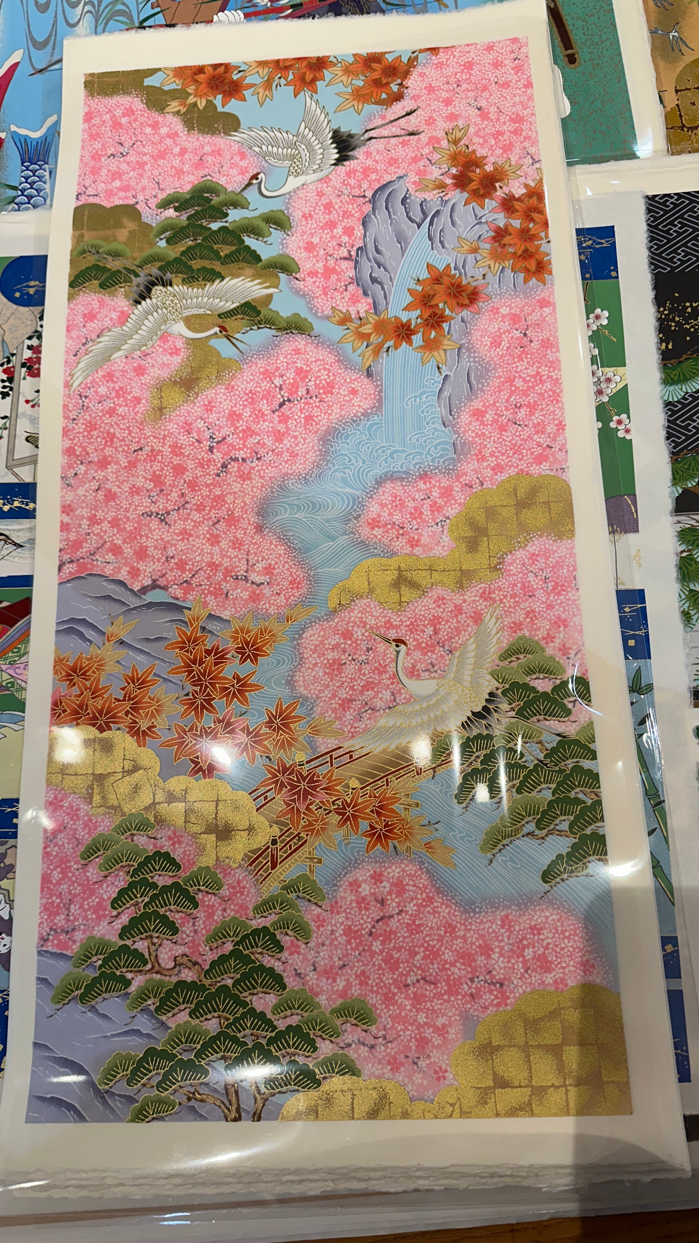 Celebratory Cherry Blossom Print