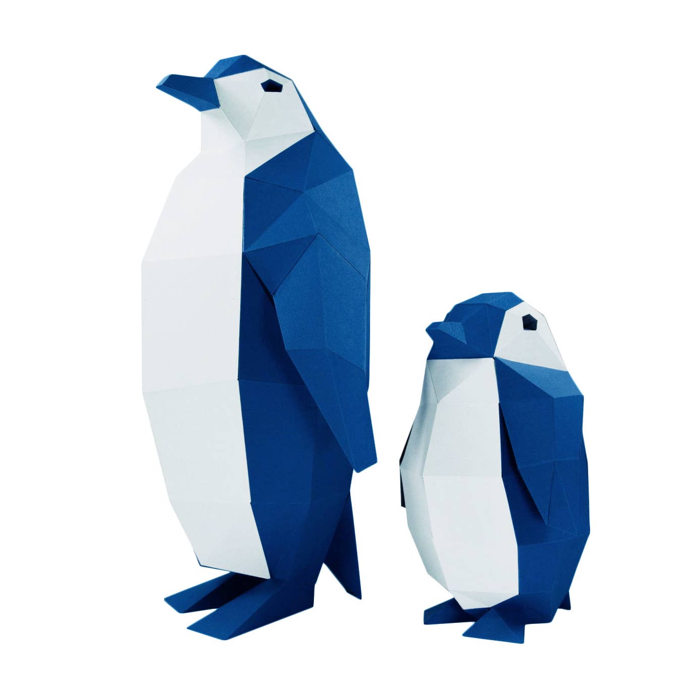 3D Papercraft Standing Art Kit - Penguins