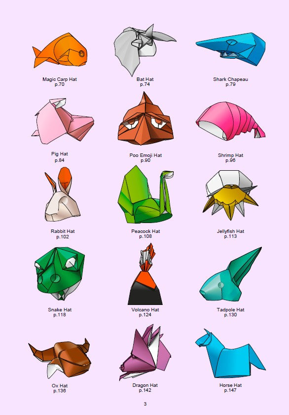 #5 Advanced Origami Hats and Gifts