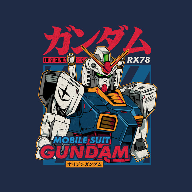 Kids T-Shirt - Gundam RX78 - Navy