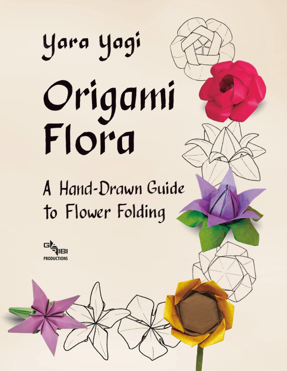 Origami Flora: A Hand-Drawn Guide to Flower Folding