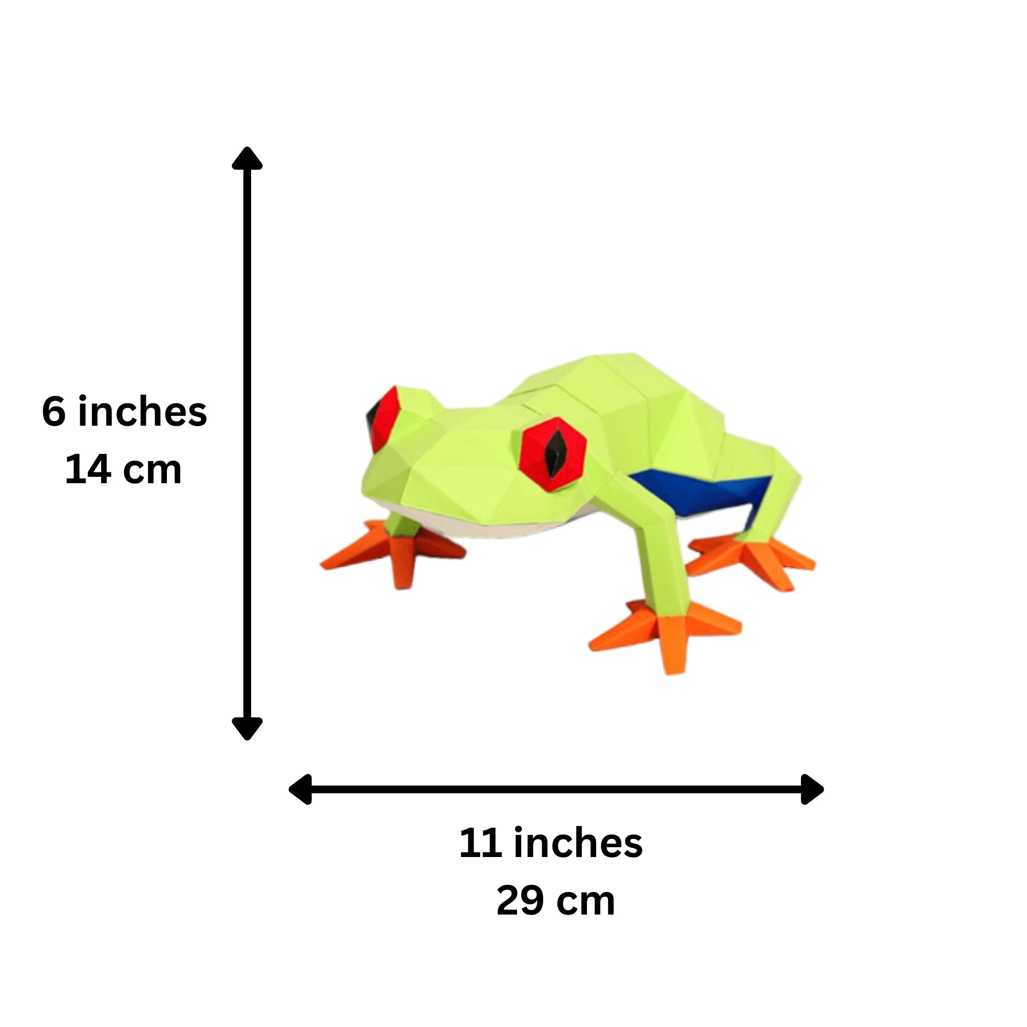 3D Papercraft Lamp Kit - Frog