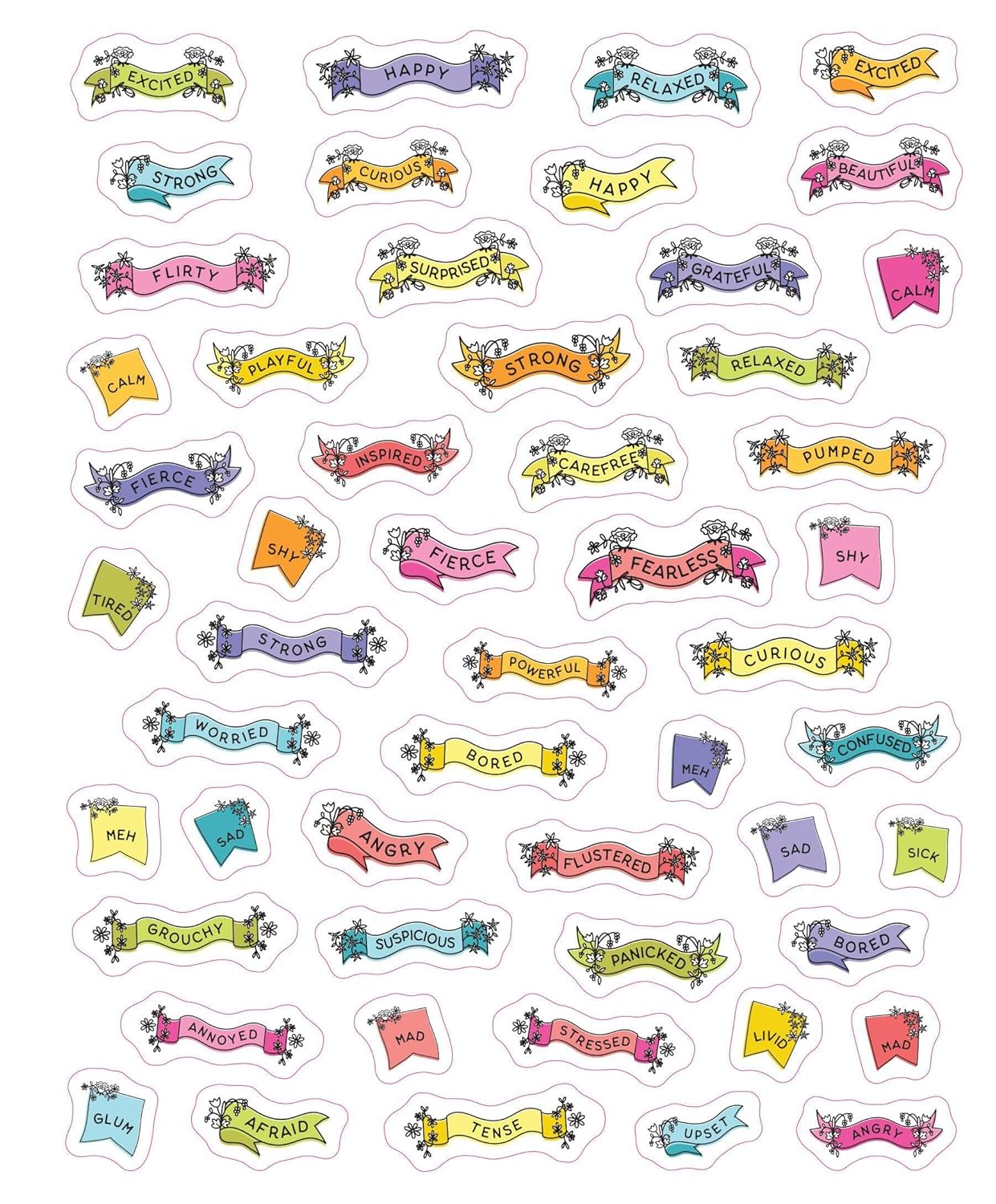 So Many Feelings Stickers