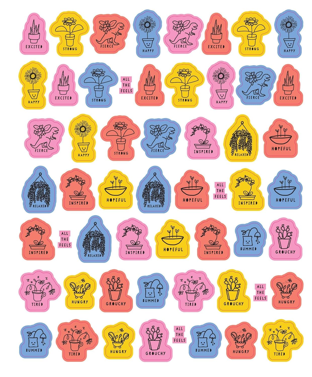 So Many Feelings Stickers