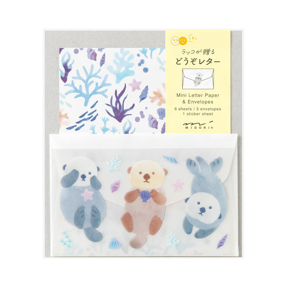 Mini Letter Set w/ Stickers