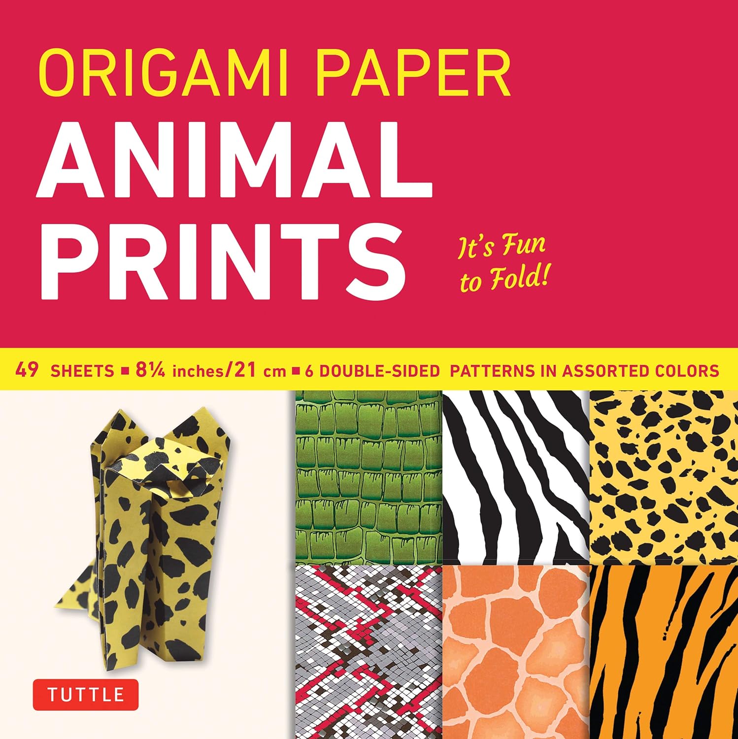 Animal Prints Origami Paper