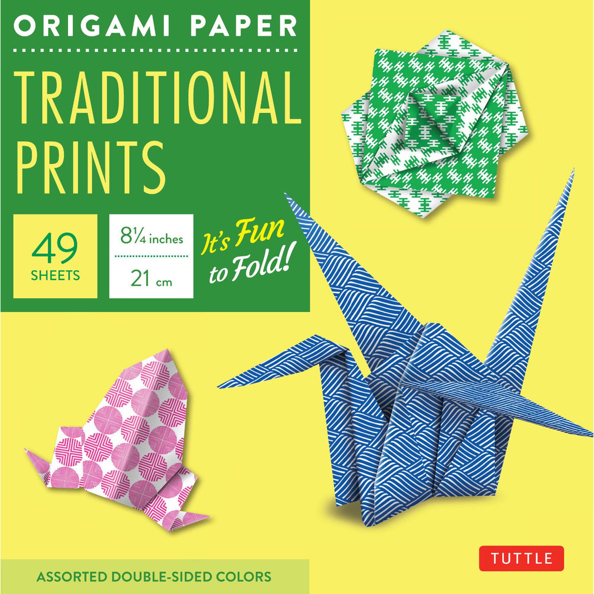 Large Traditional Prints Origami Paper