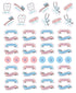 So. Many. Planner. Stickers.