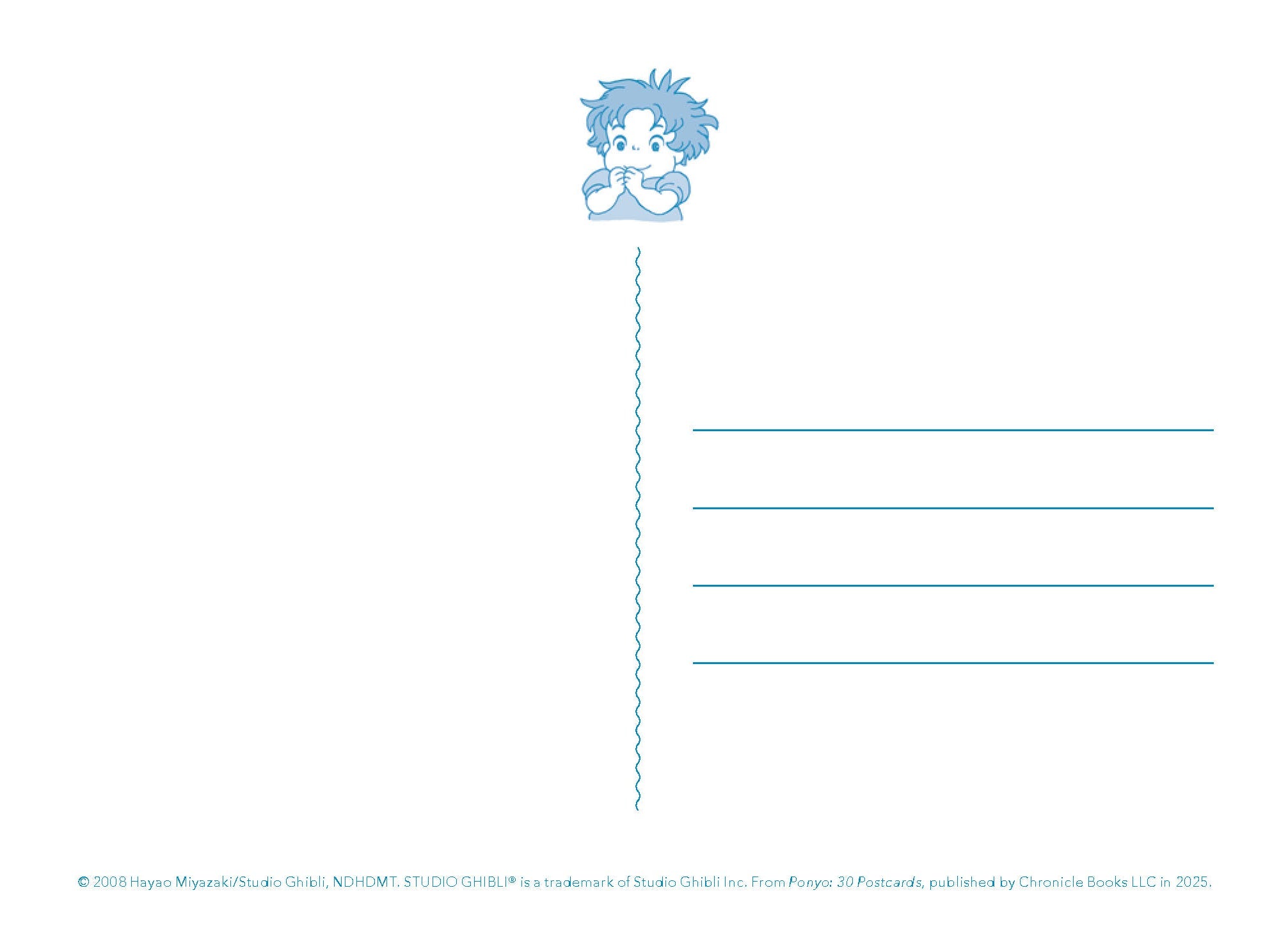 Studio Ghibli Ponyo: 30 Postcards