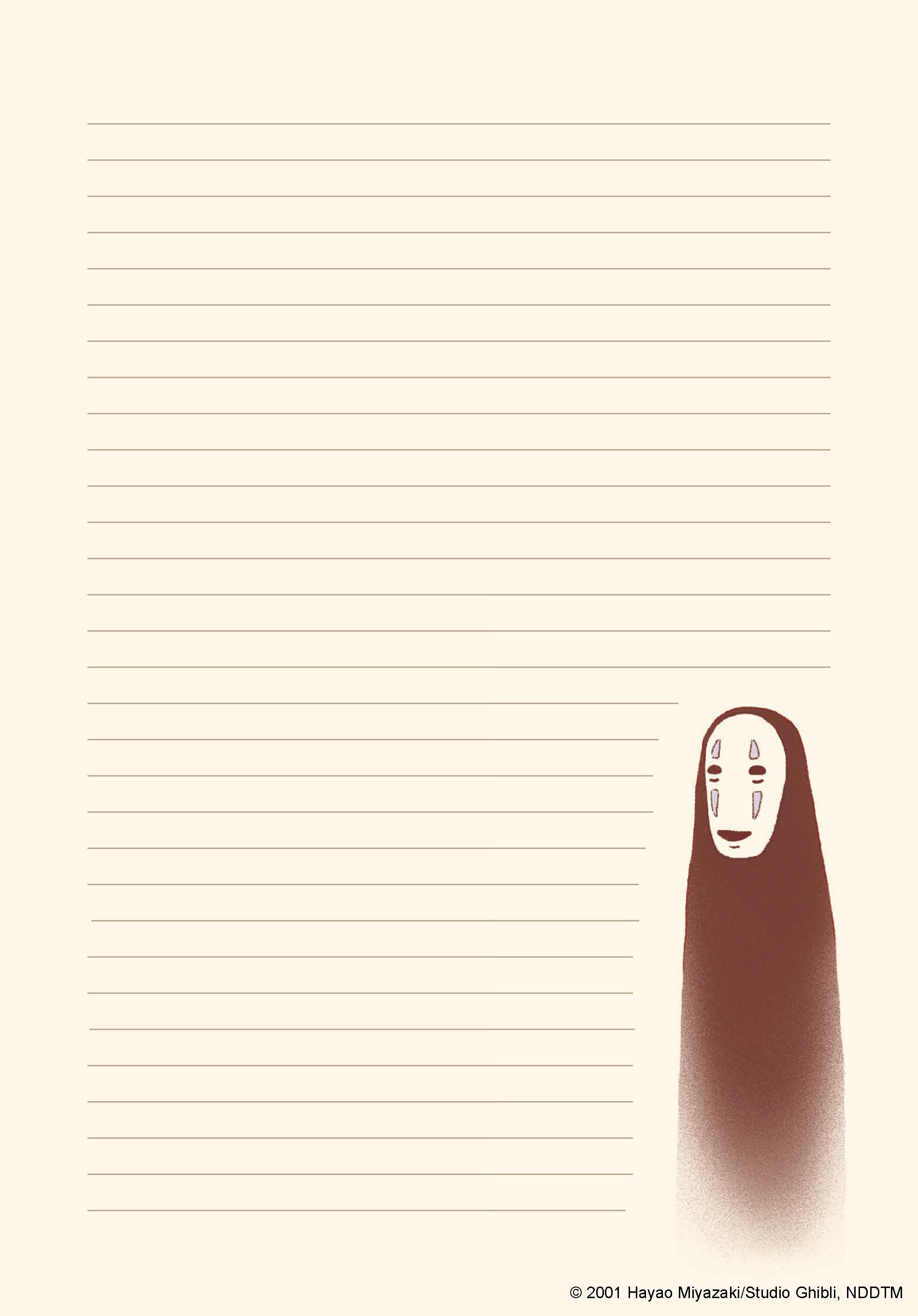 Studio Ghibli Spirited Away Stationery Set