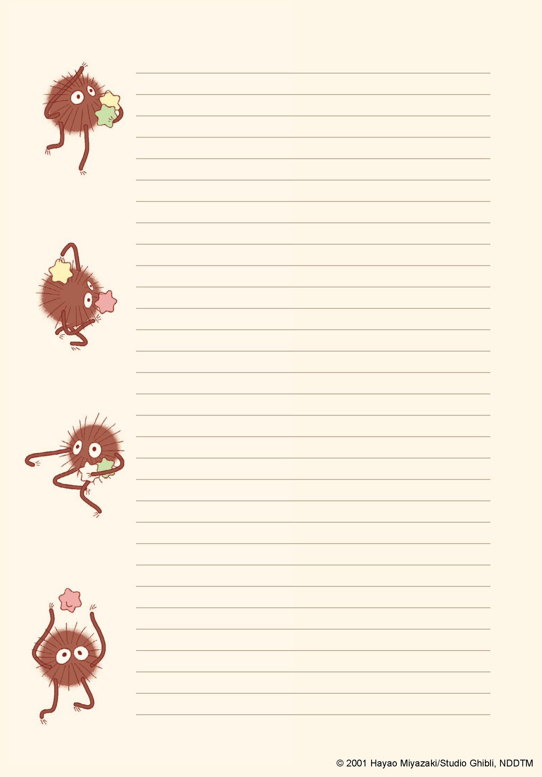 Studio Ghibli Spirited Away Stationery Set