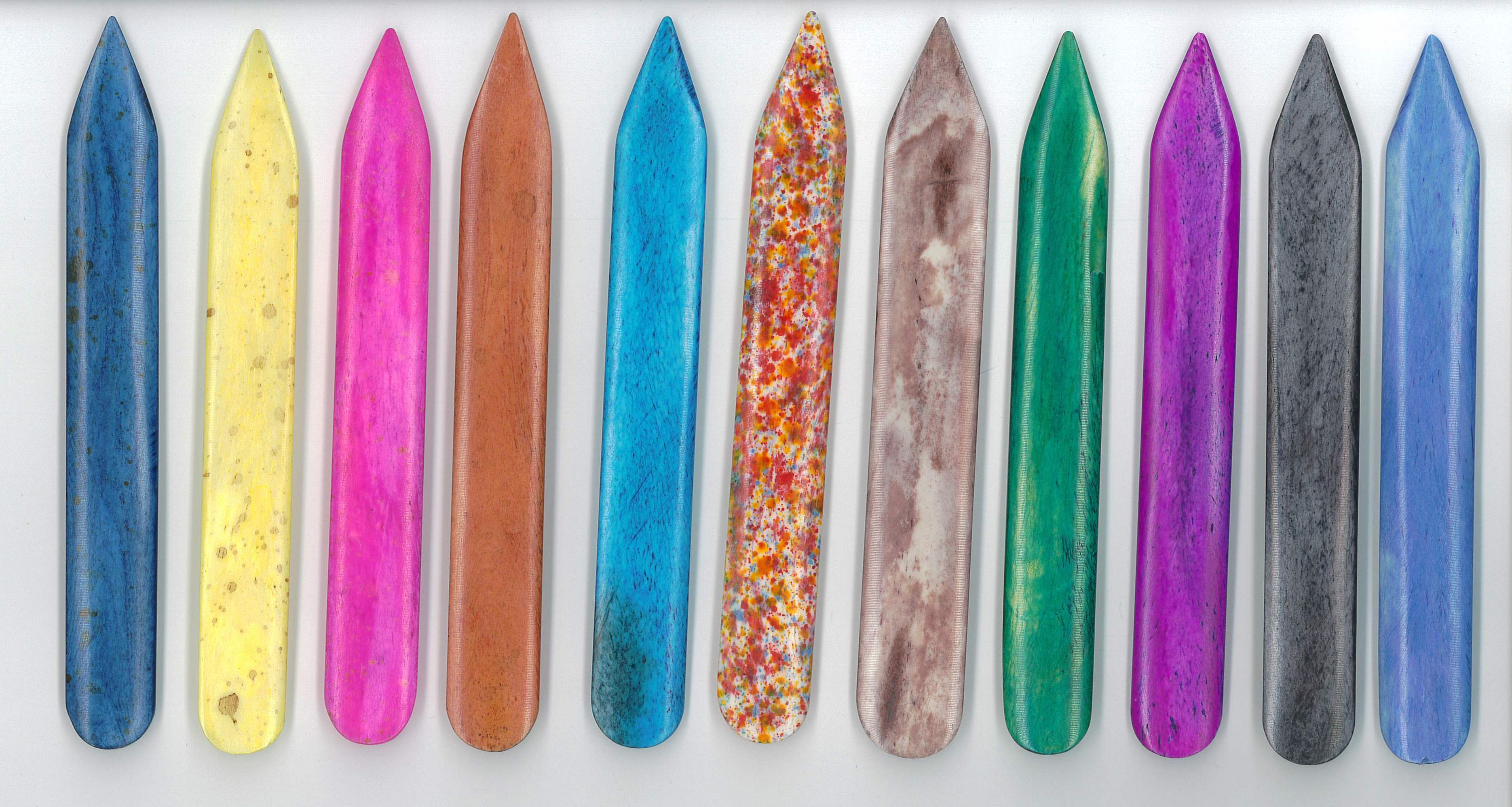 Dyed Bone Folder