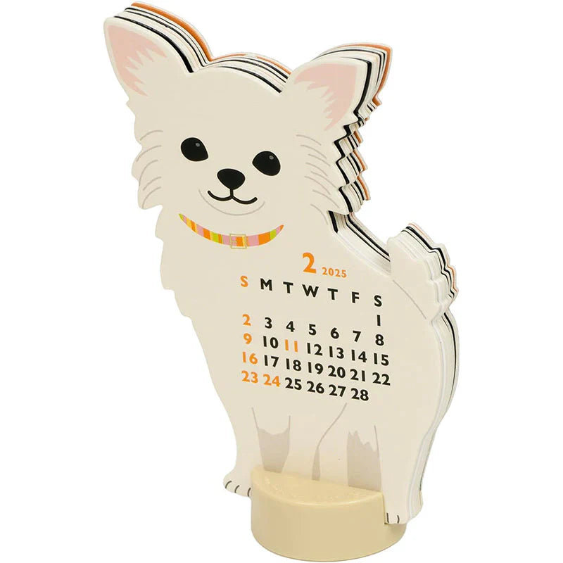 Mini Diecut Calendar - Chihuahua