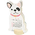 Diecut Calendar - French Bulldog