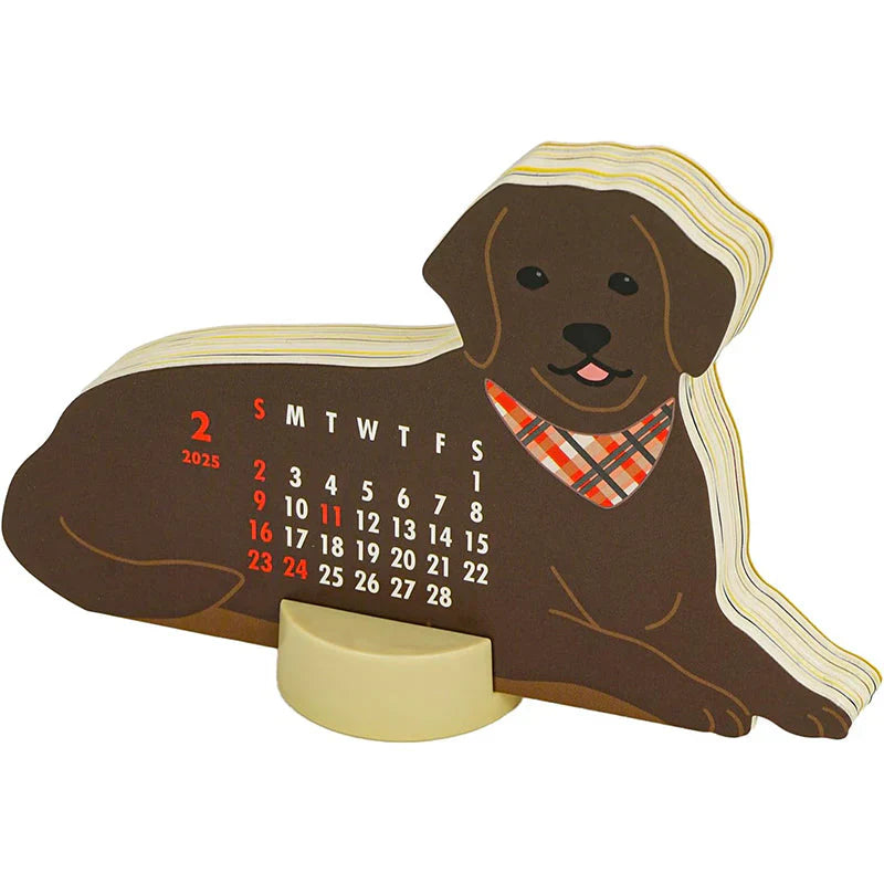 Diecut Calendar - Retriever