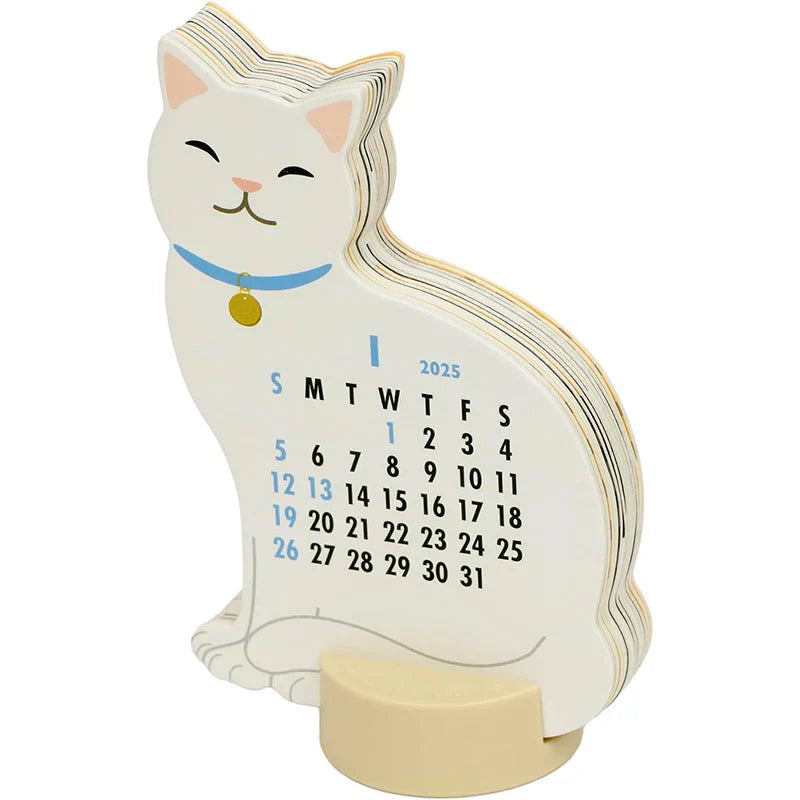 Diecut Calendar - Cat